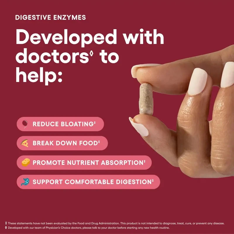 Digestive Enzymes with Probiotics and Prebiotics
